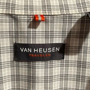 Mens LG, long sleeve, button down dress shirt